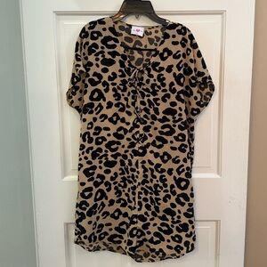 Buddy Love Tan and Black Dress or tunic size Small